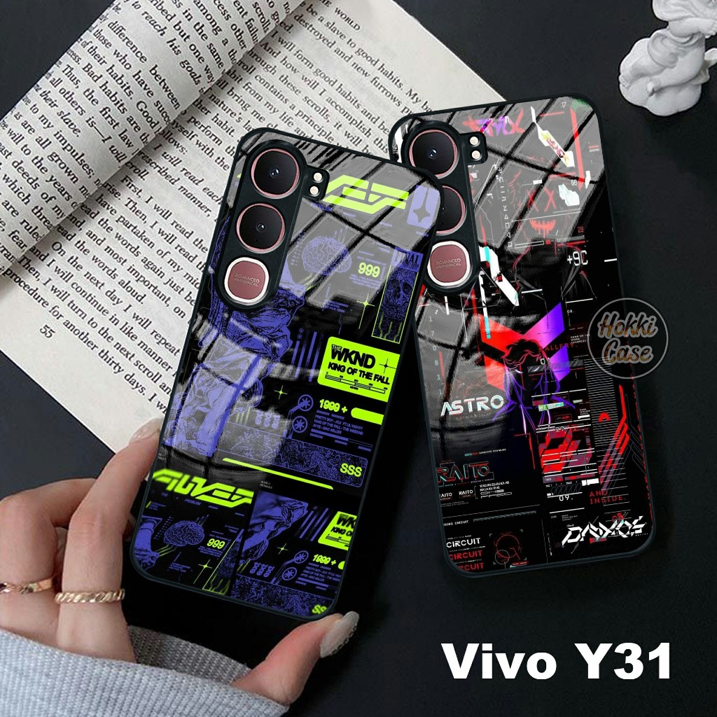 Case Vivo Y31 - Softcase Glass Vivo Y31 - Casing For Vivo Y31 - Silikon Vivo Y31 - Kesing Y31 - Hokk