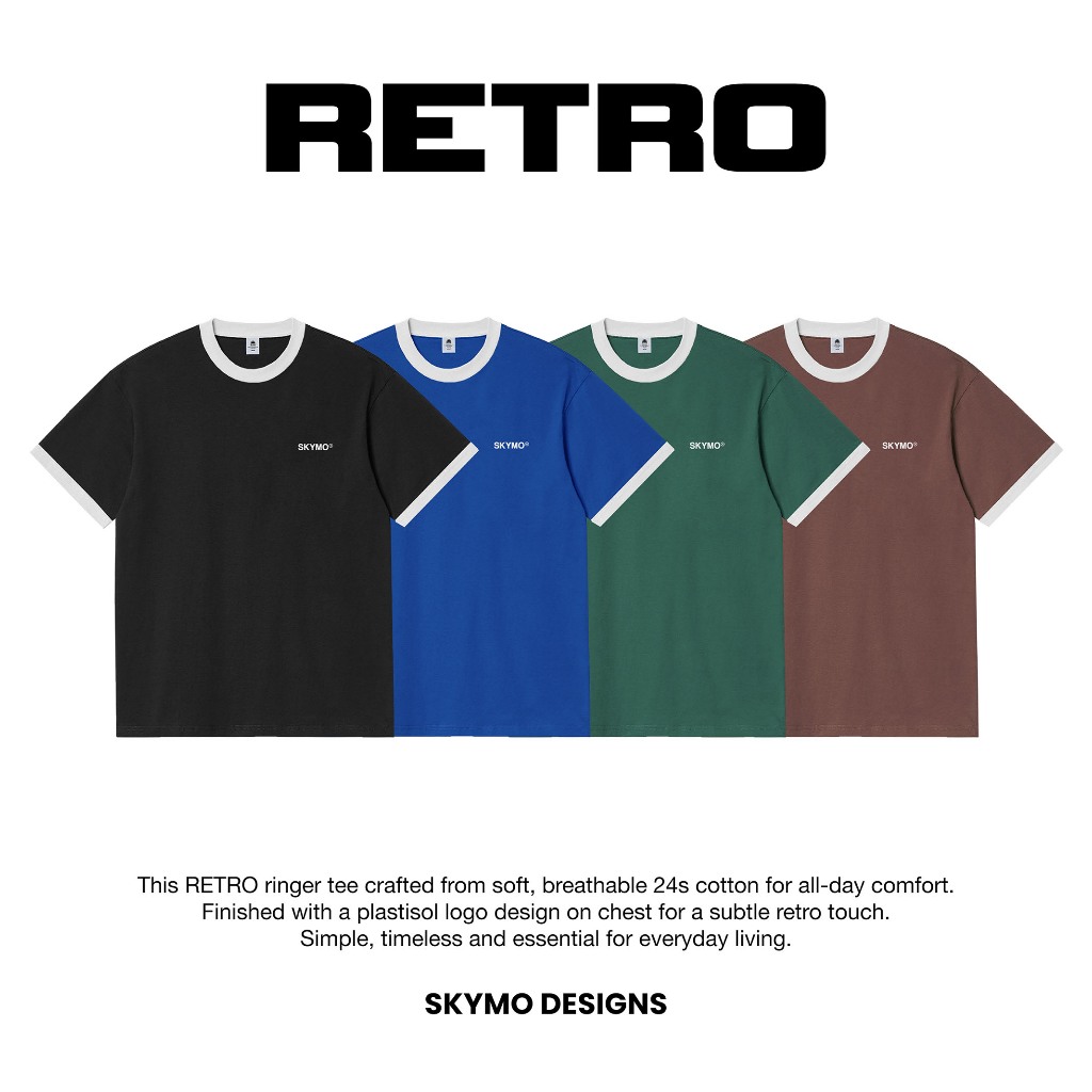 Skymo Apparel Tshirt Retro