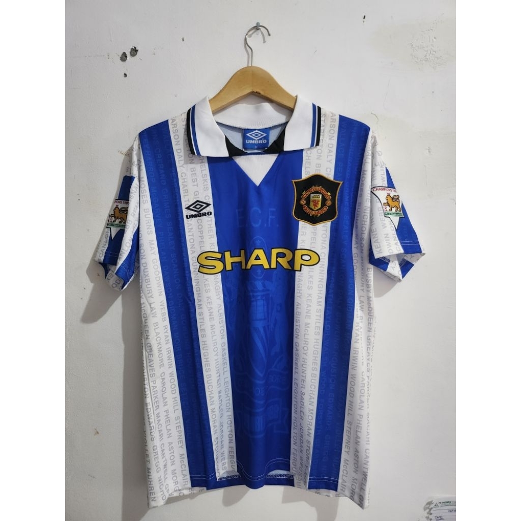 Jersey Bola Manchester United Away 1995