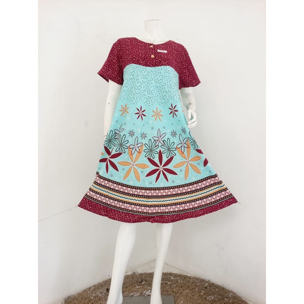 Daster klok HAP no. 11/klok 11 HAP/klok kancing depan