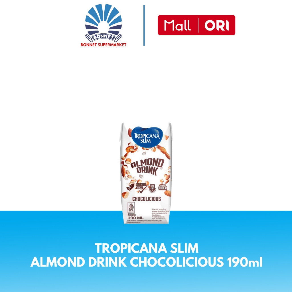 Tropicana Slim Almond Drink Chocolicious 190ml