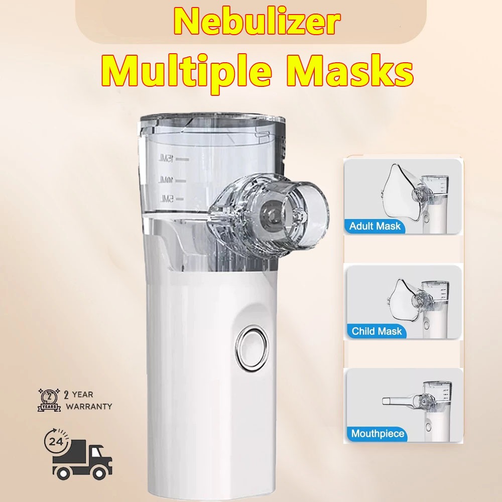 Nebulizer Portabel Inhaler Uap Nebulizer Uap Perawatan Asma Nebulizer Pernapasan Nebulizer Anak untu