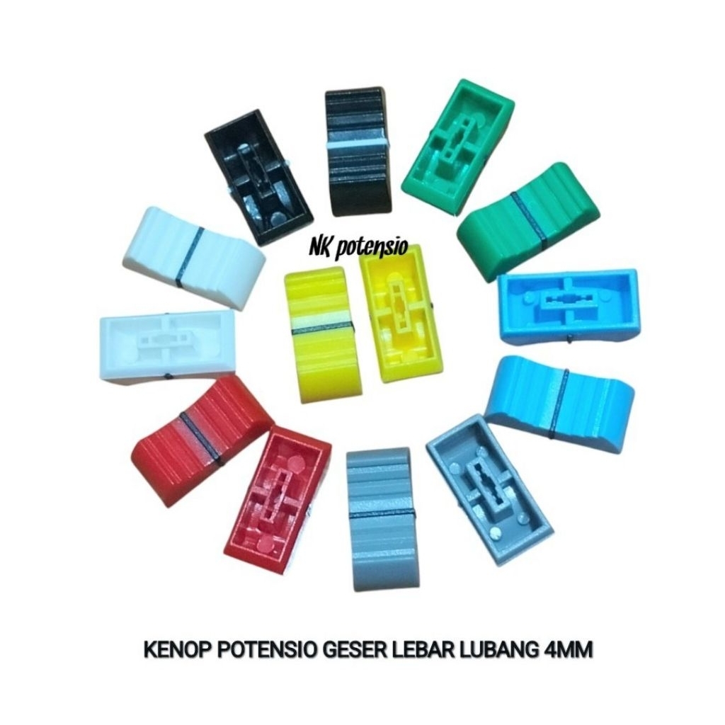 KNOP POTENSIO GESER UNTUK MIXER (BISA PILIH WARNA)