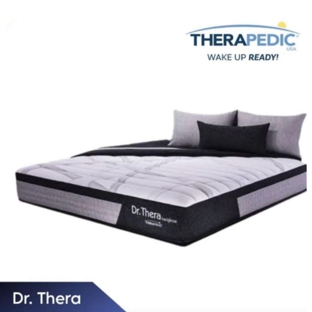 therapedic dr thera 120 160 180 200 kasur spring bed matras saja