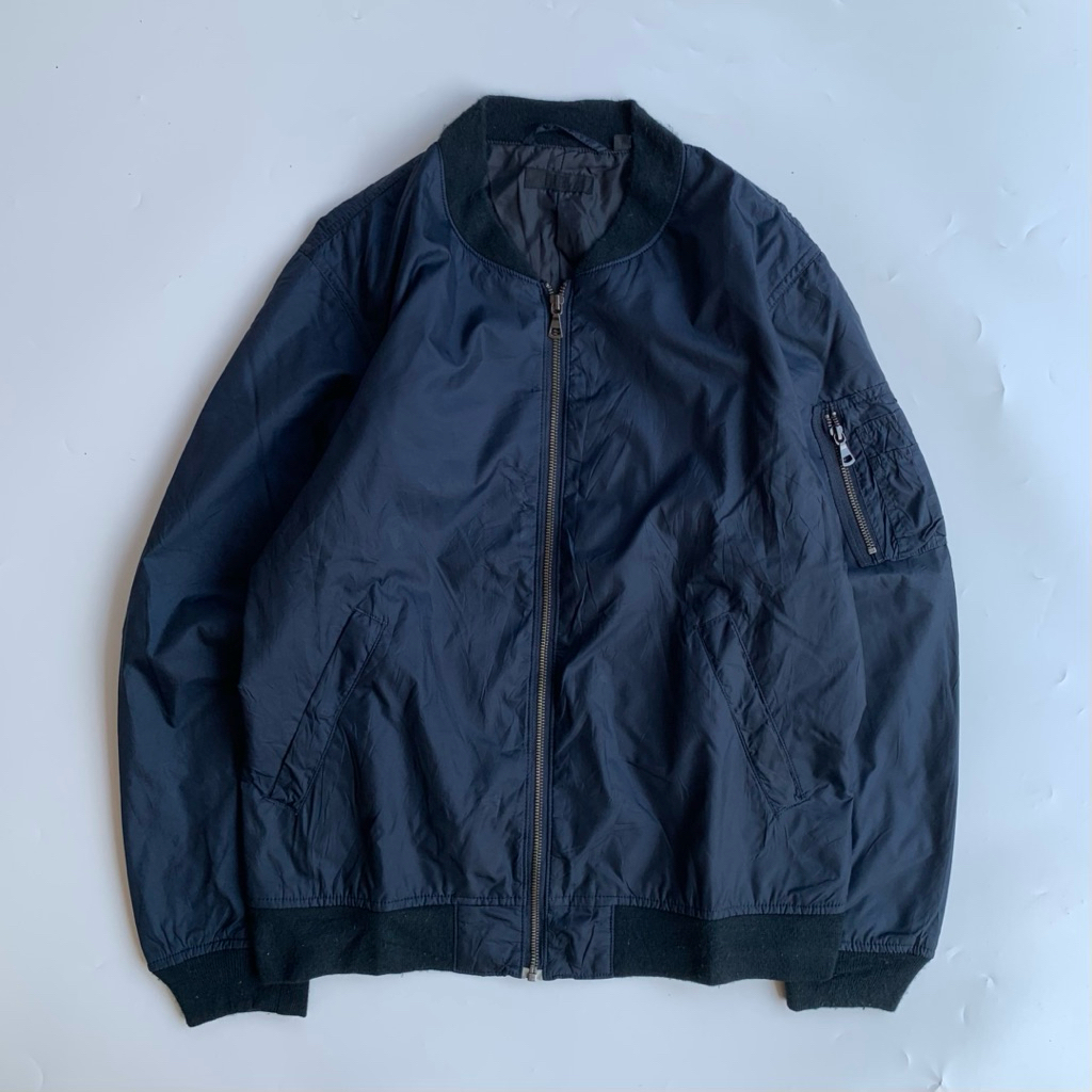 Bomber work casual boxy jacket by Uniqlo