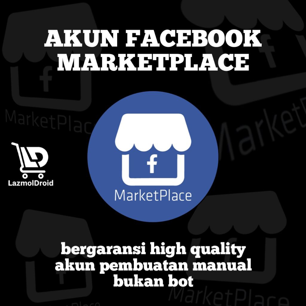 AKUN FACEBOOK MARKETPLACE FRESH ‼️ BERGARANSI HIGH QUALITY