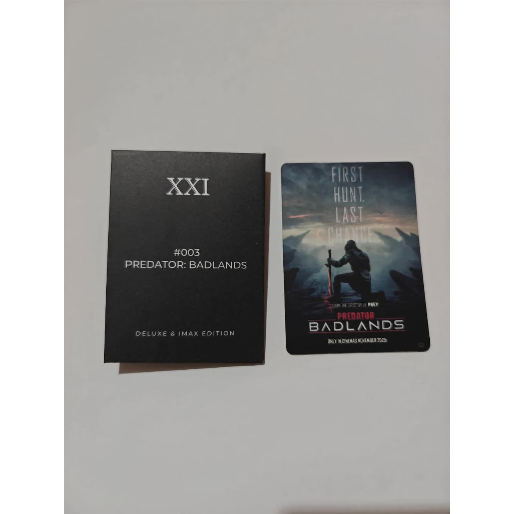 Predator: Badlands di Studio Deluxe / IMAX Collectible Ticket