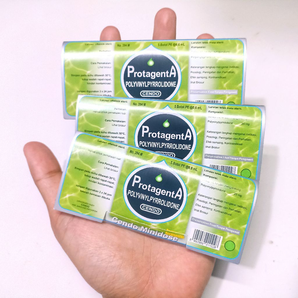 Cendo Protagenta Minidose 5 x 0.6ml Obat Tetes Mata