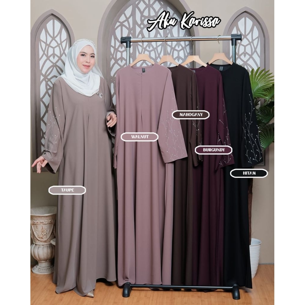 DESTINA ABAYA AKU KARISSA/ABAYA KHADIJAH AKU KARISSA/DEANARA ABAYA ORY AKU KARISSA/ABAYA AKU KARISSA