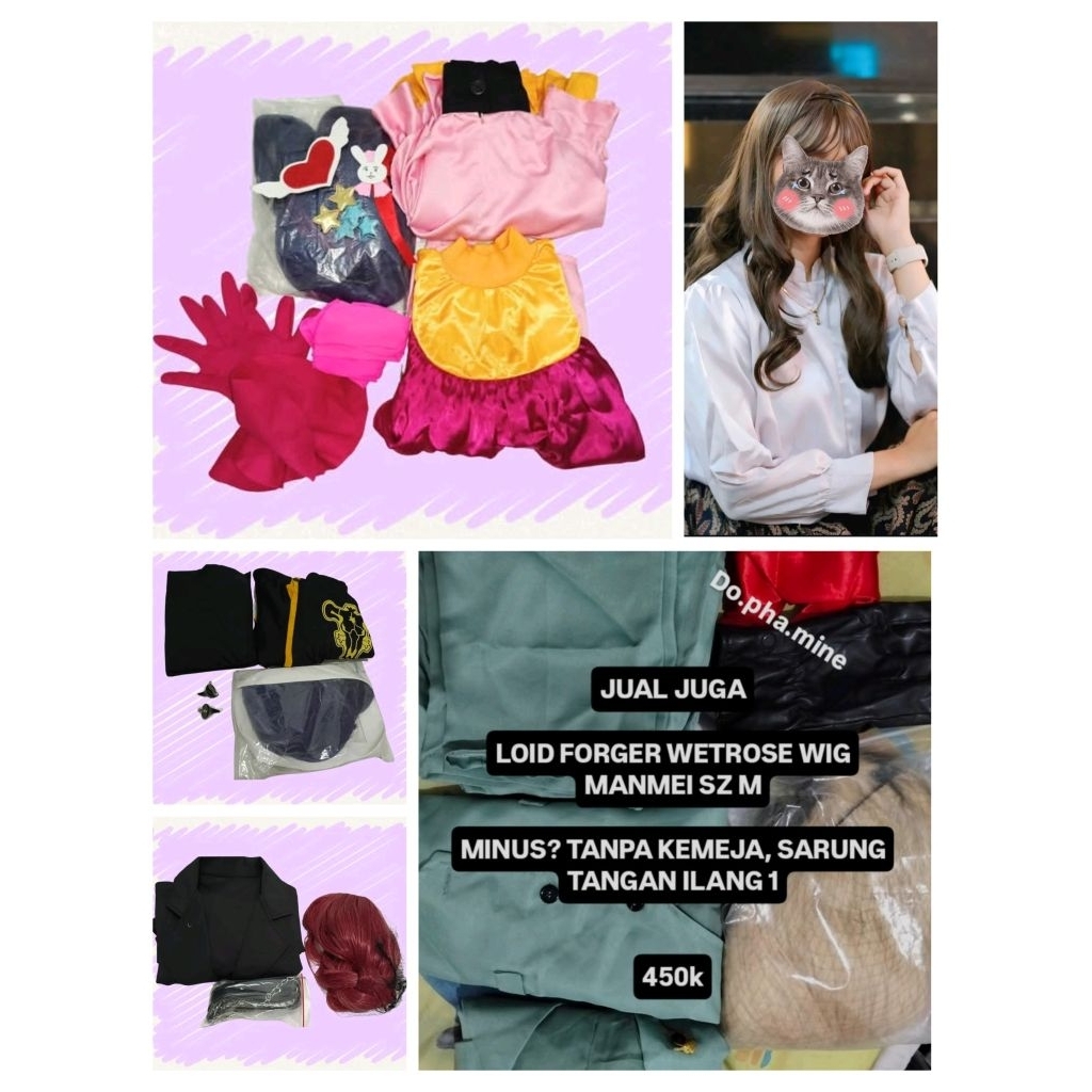 KOKOMI MAID KAKACAT REPLIKA FULLSET SECOND