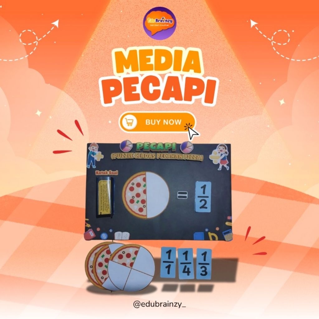 Media Pembelajaran Papan Pecahan Pizza (PECAPI)