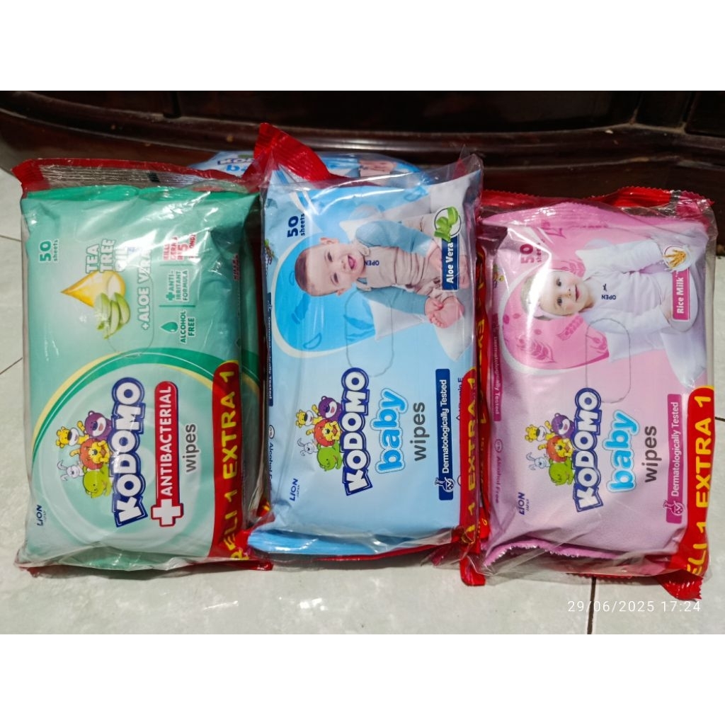 tisu basah kodomo