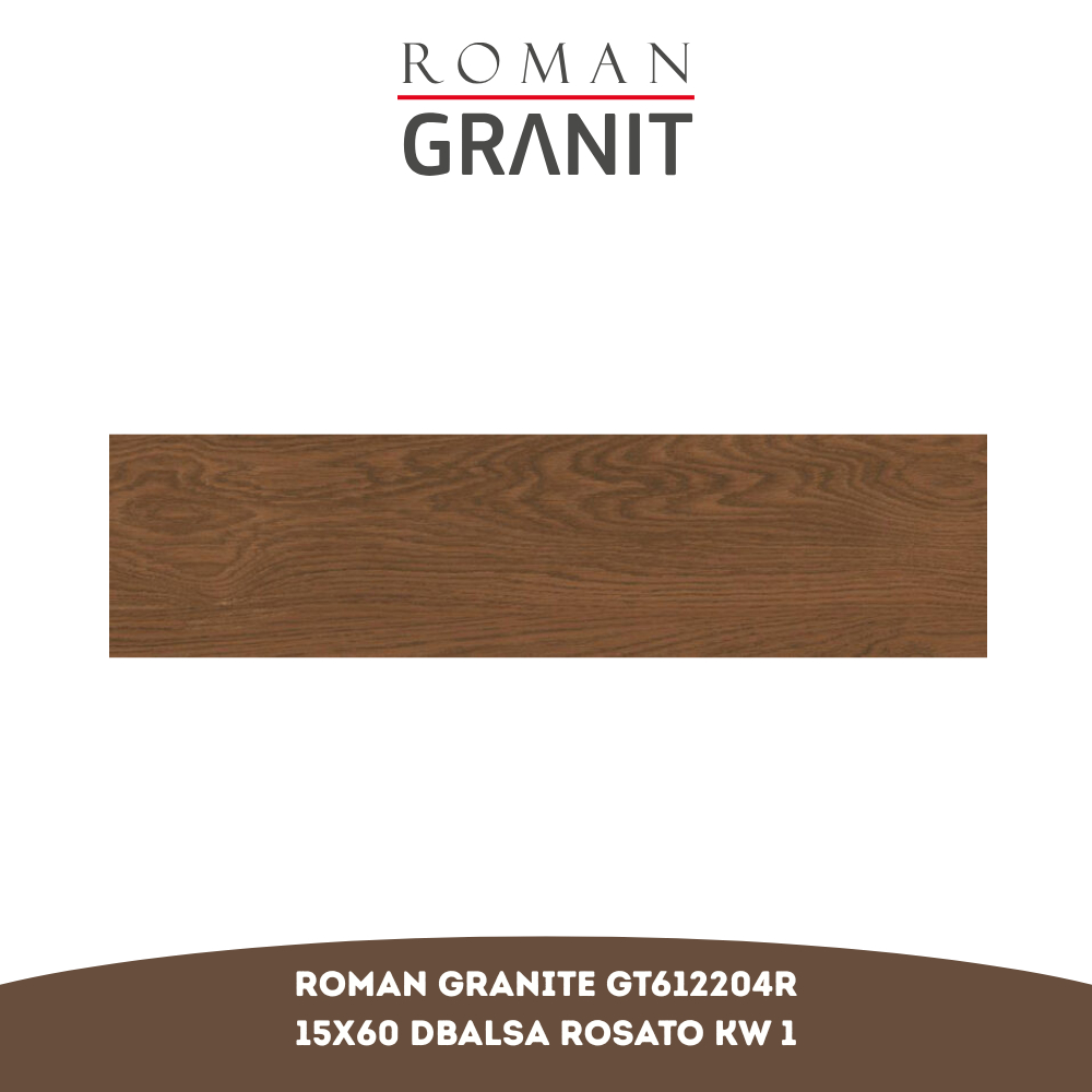 ROMAN GRANIT GT612204R dBalsa Rosato 60x15 KW 1 per Box (Isi 12 Lembar / 1,08 m²)