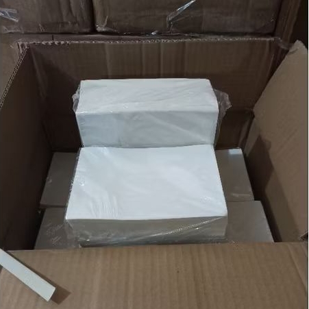 kertas resi label thermal awb lipat dan roll (gulung) 100x150 isi 500