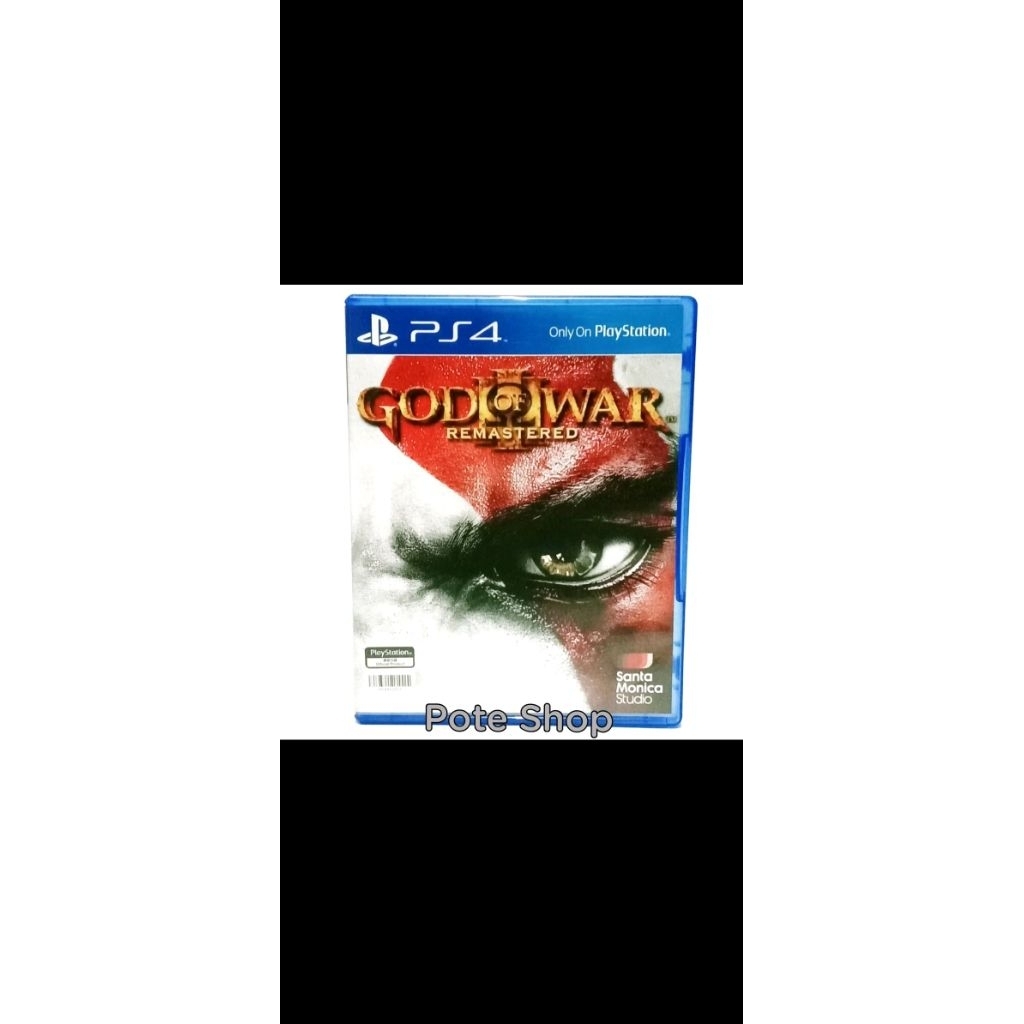 bd kaset ps4 god of war 3 III remastered gow 3 III gow3 remastered PlayStation 4 PlayStation4