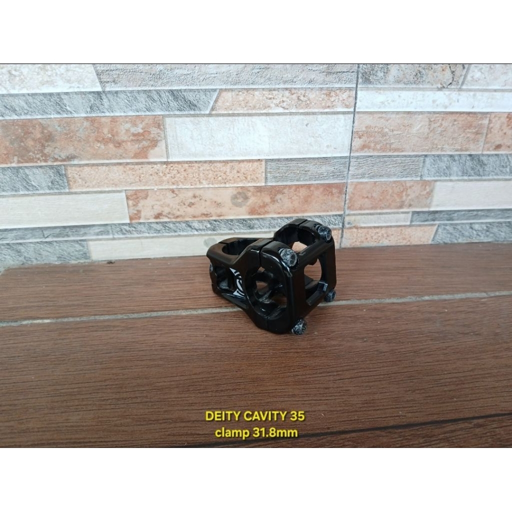 deity cavity 35 stem clamp 31.8mm part sepeda mtb enduro