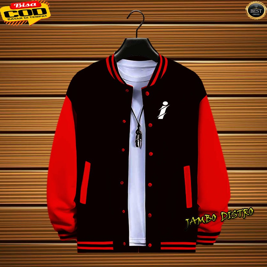 Varsity Inisial / Font ( I ) Unisex Fleece Terbaru