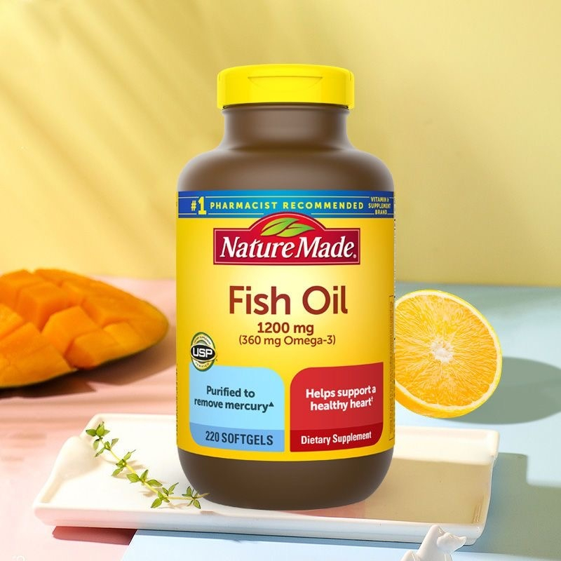 Nature made Fish oil 1200 mg 300 SOFTGELS[EXP.2028]