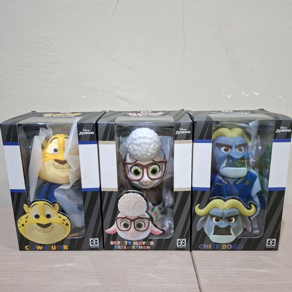 Herocross Figure Hoopy Zootopia Bellwether/Koleksi Mainan Anak Action Figure Zootopia Original Disne