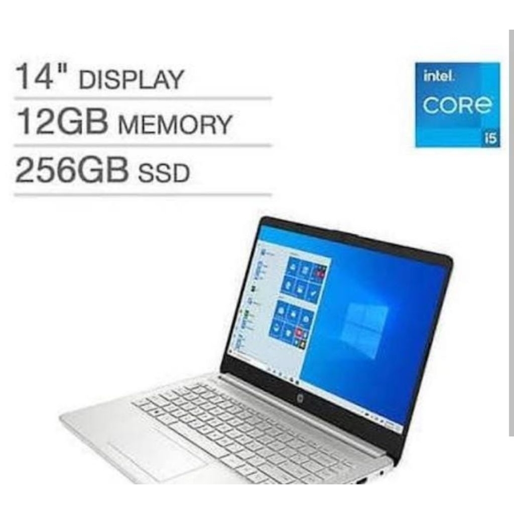 Laptop HP 14 Core I5 RAM 8GB SSD 256GB