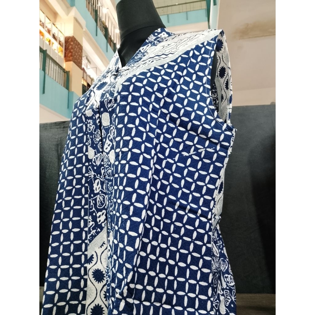 Rompi wanita elegan rompi batik wanita batik Cap Asli