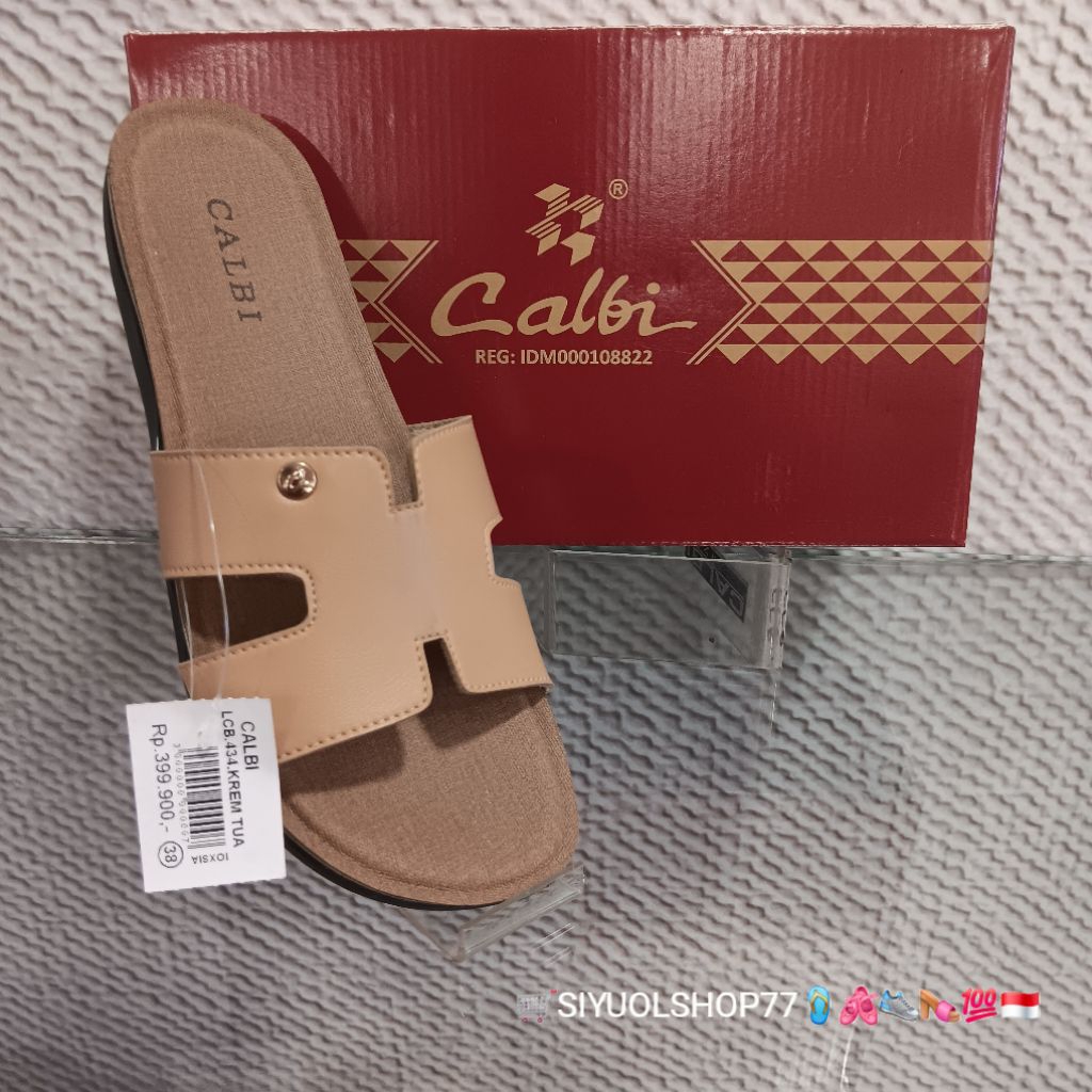 [Bisa COD/100% Original/art LCB.434] CALBI Wedges Wanita/Sandal Casual Wanita/Sandal Slop/Sandal Jep