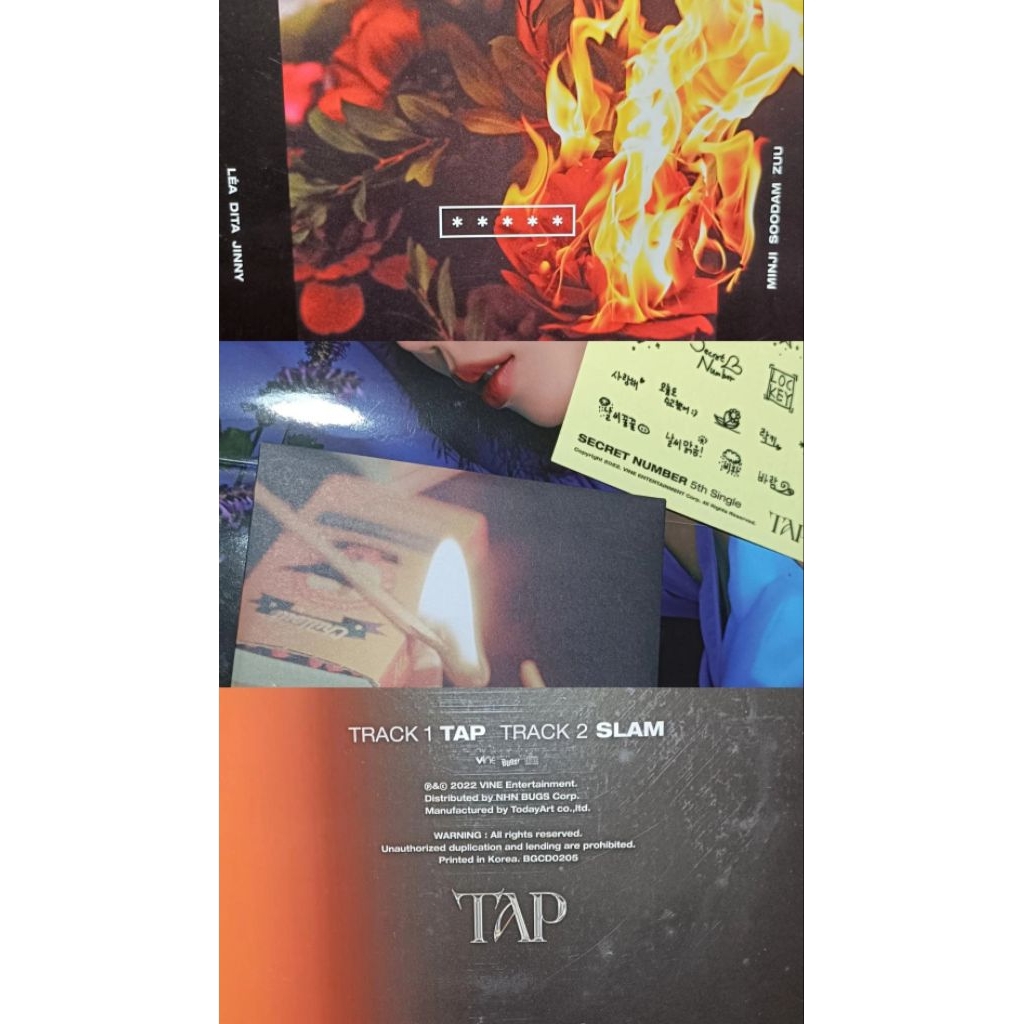 TAP SECRET NUMBER ALBUM