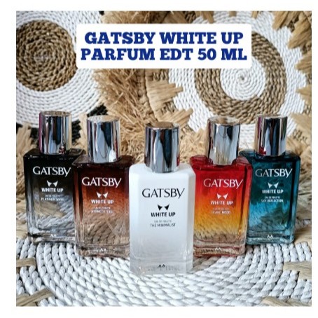 GATSBY WHITE UP EDT PARFUM 50ml  Harga /pc
