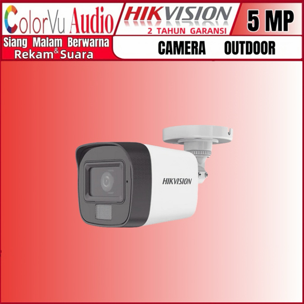 CAMERA CCTV HIKVISION 5MP COLORVU AUDIO OUTDOOR
