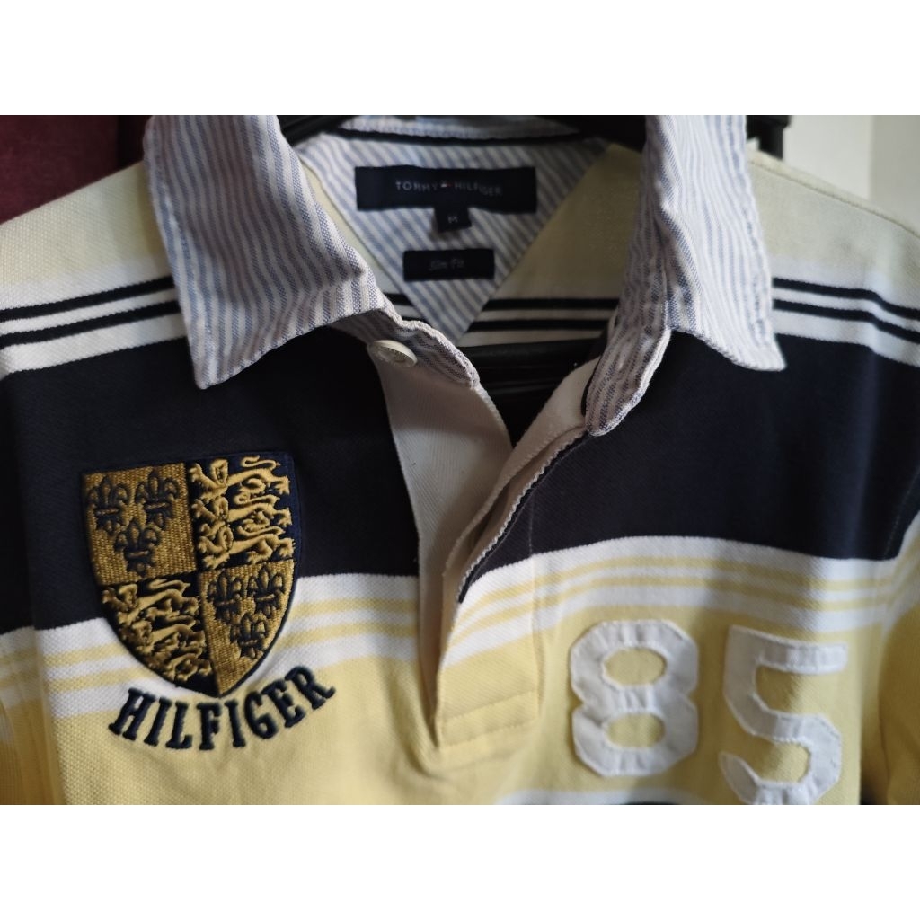 Polo T-Shirt Tomy H*I*F*I*G*E*R like new big logo L52xP65