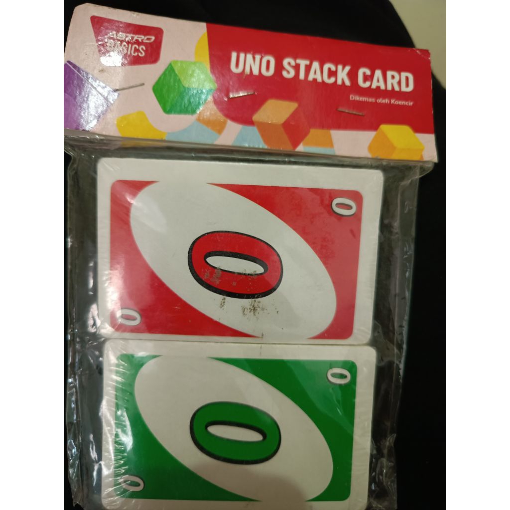 ASTRO UNO STACK CARD REJECT KEMASAN