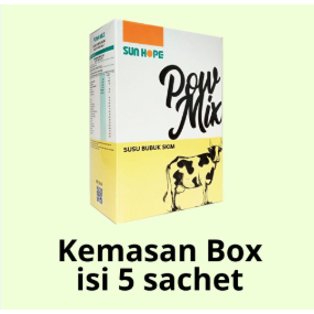 Susu Kolostrum SunHope POW MIX Original Susu Imun Tubuh Keluarga