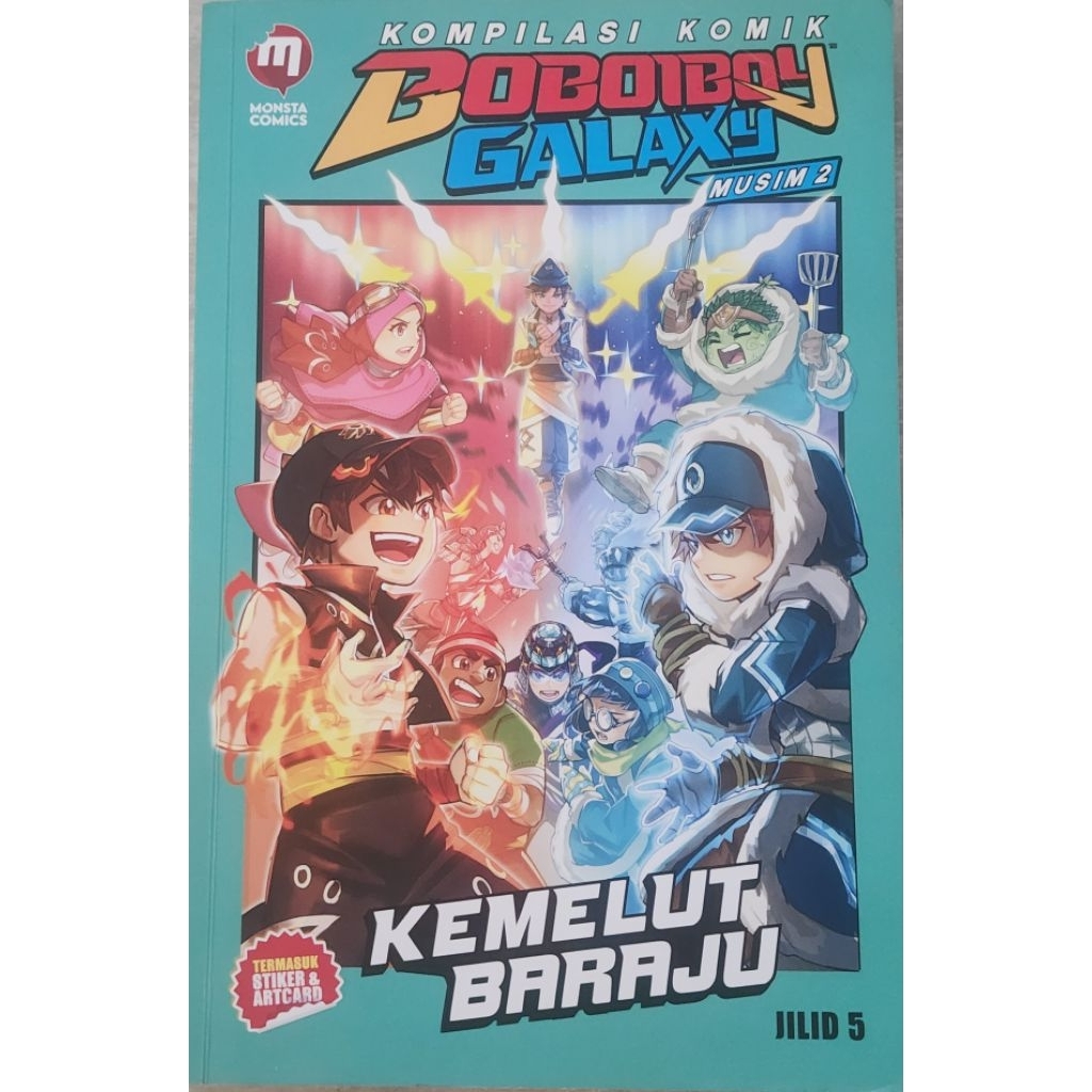 Buku Komik Anak Seru Boboiboy Galaxy Musim 2: Jilid 5 [Eksklusif di Popular] Komik Berwarna Preloved