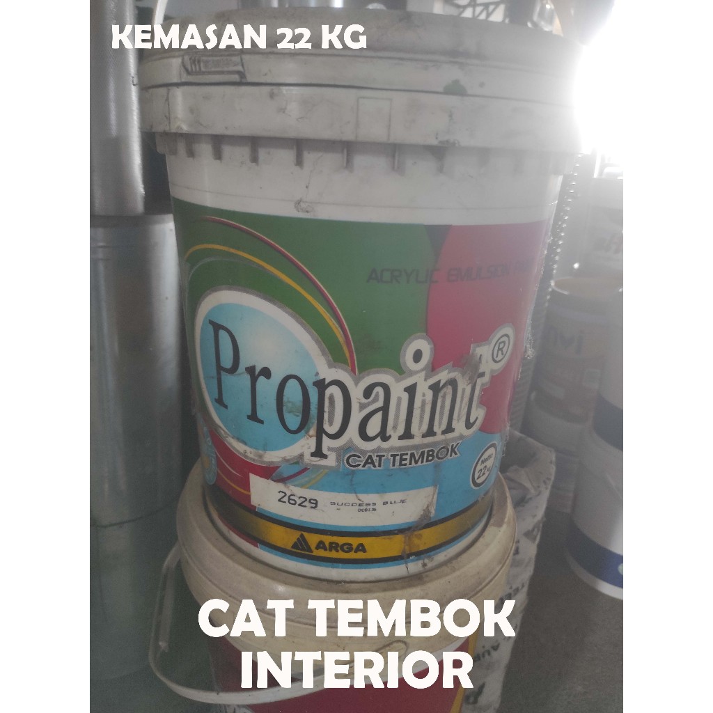 PROPAINT CAT TEMBOK INTERIOR 22 KG WARNA 2629 (SUCCESS BLUE)