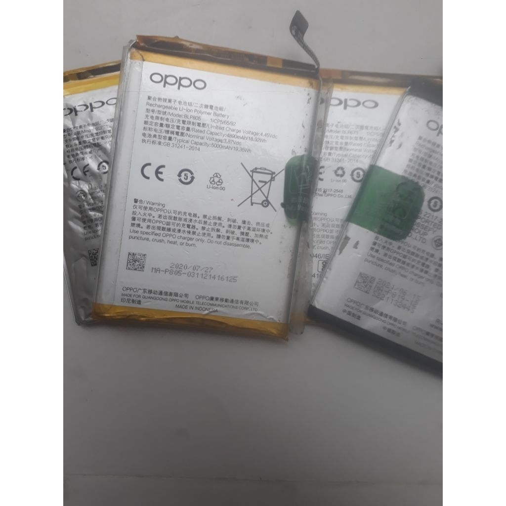 BATERAI BATRE RUSAK BMS KONEKTOR AMAN OPPO TIPE