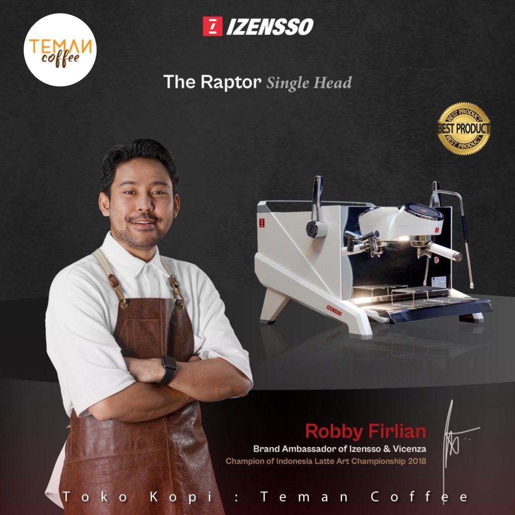 Mesin Kopi Espresso Izensso RAPTOR SINGLE HEAD Coffee Machine