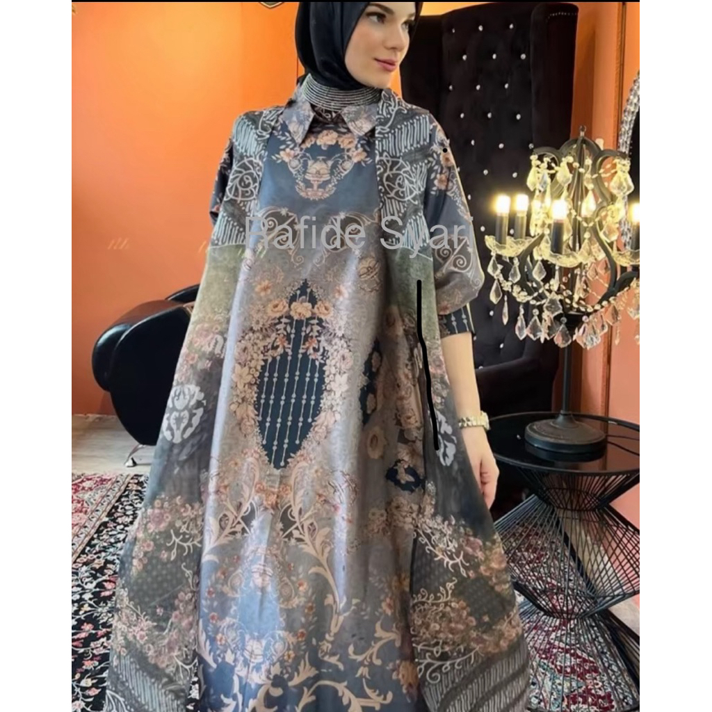 Gamis Silk Outer Pesona OMG