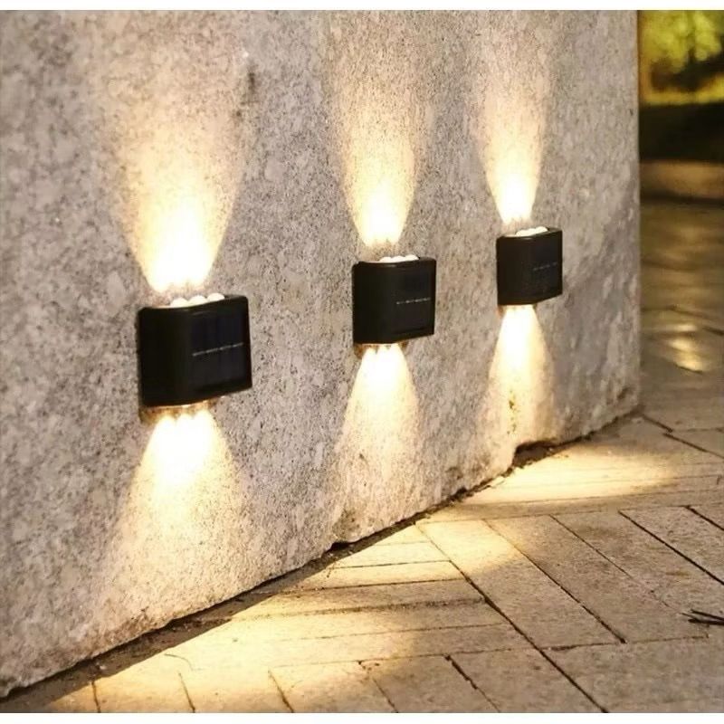 # HJ # Lampu Tiang Teras Lampu Tembok Lampu Sensor Lampu Tenaga Surya / Lampu Dinding Taman Outdoor 