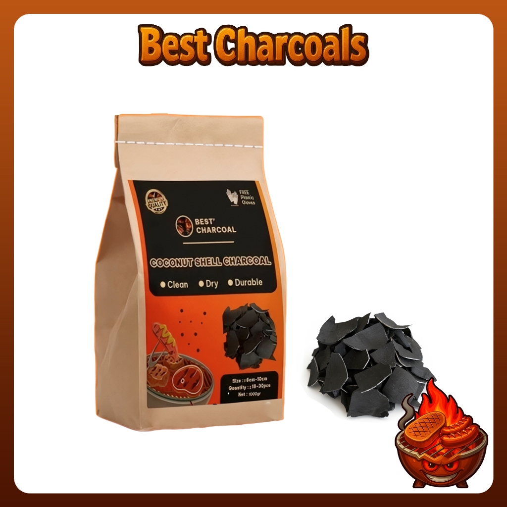 Arang Kayu Bakau Premium BBQ Panggang Charcoal Briket Kualitas Ekspor