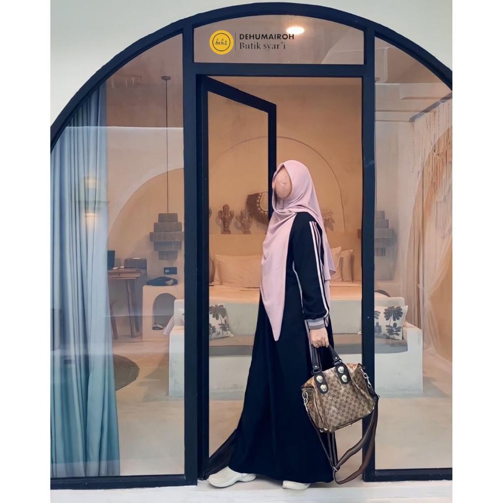 Santana Sporty by Rafhanah E2/ Gamis Sporty / Gamis Casual / Gamis Daily / Rafhanah Ori