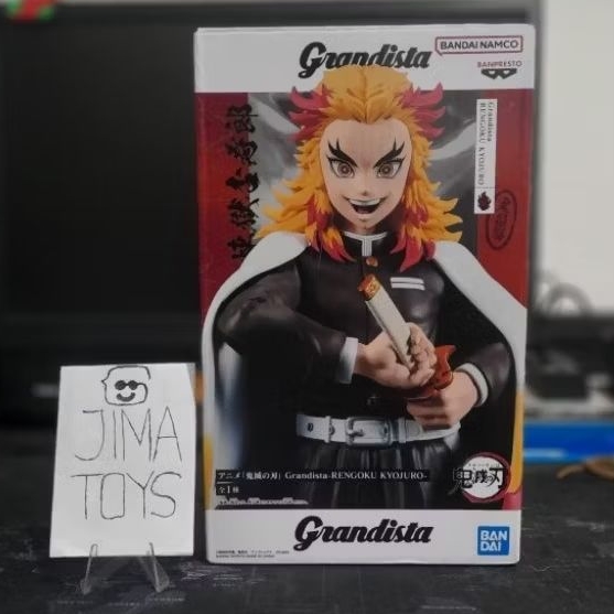 Action Figure Kyojuro Rengoku - Demon Slayer : Kimetsu no Yaiba Grandista (Bandai) Original