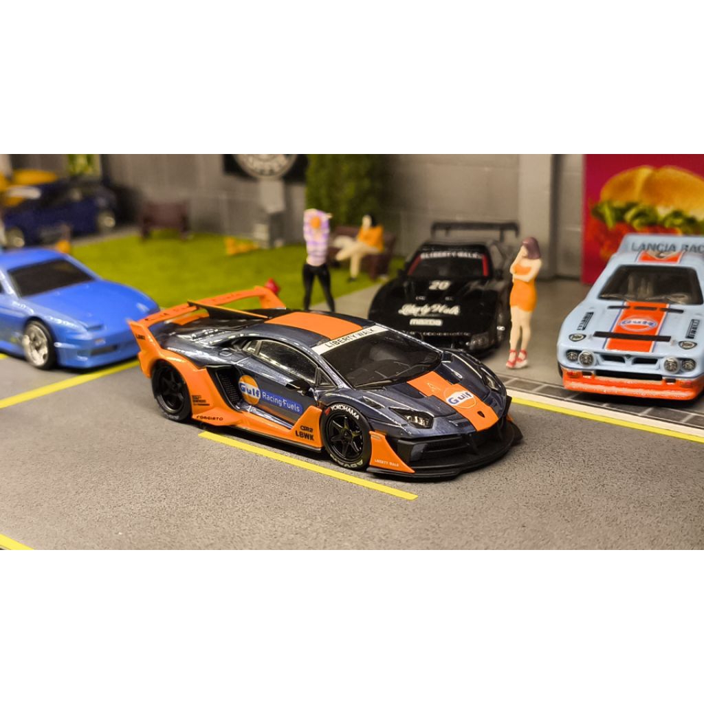 LAMBORGHINI AVENTADOR LBWK GULF STAR MODEL