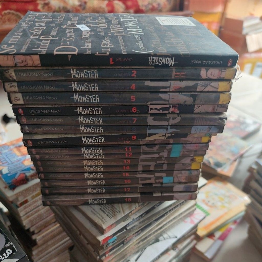 Komik Monster Cabutan Original by Urasawa Naoki 1-18