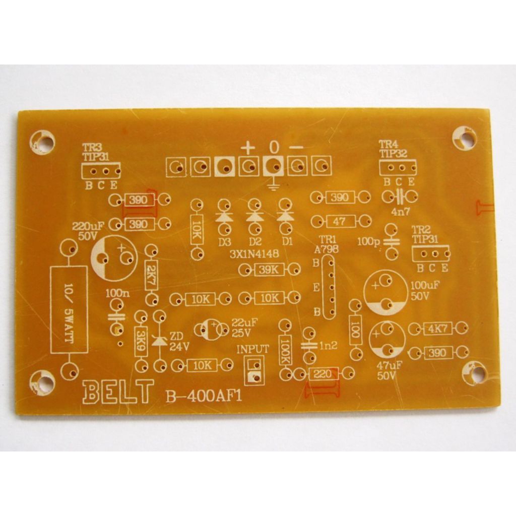 PCB power amplifier safari mono