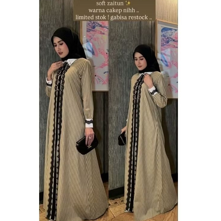 LAUDYA DRESS ORI BY KALEELA