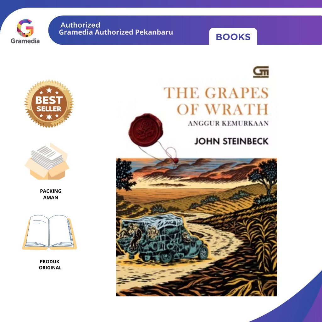 Gramedia Pekanbaru - Anggur Kemurkaan (The Grapes of Wrath)