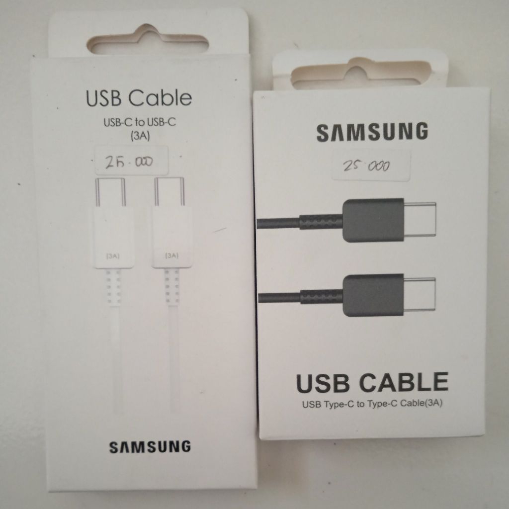 CHARGER KABEL CASAN TYPE C TO TYPE C