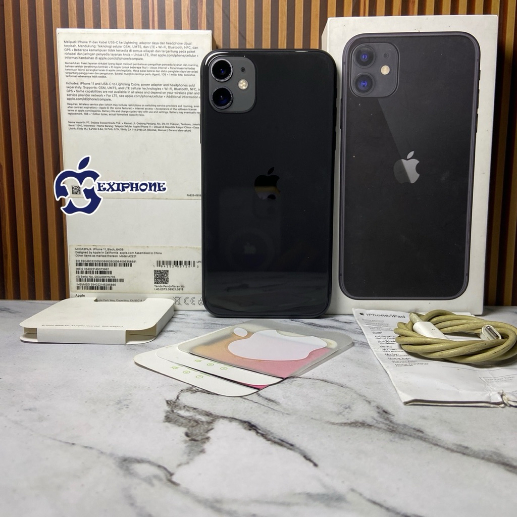 IPHONE 11 64GB BLACK IBOX