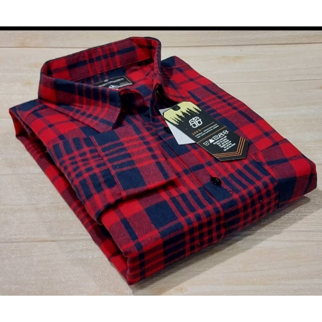 kemeja flanel hurley