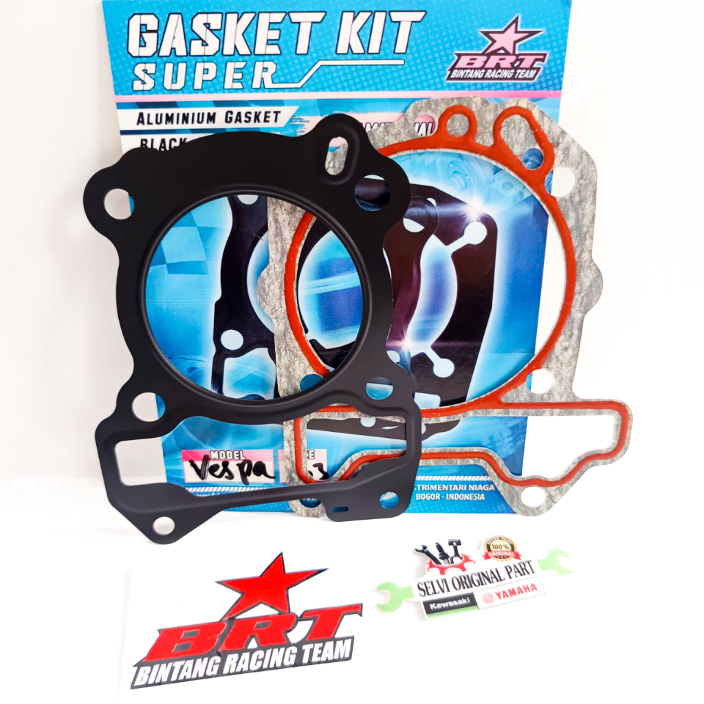 GASKET PAKING BLOK & HEAD BRT VESPA 63